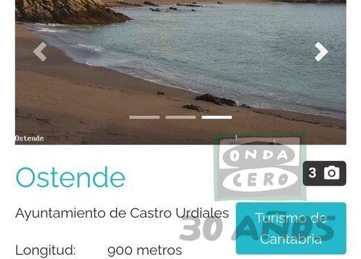 Cantabria reactiva la web informativa sobre el estado de los arenales