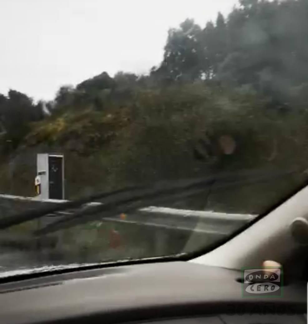 El nuevo radar en la autovía A-8 a su paso por Castro comenzará a funcionar a mediados de verano