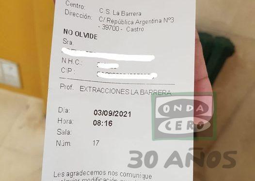 Casi tres meses para hacerse análisis de sangre en el Centro de salud La Barrera