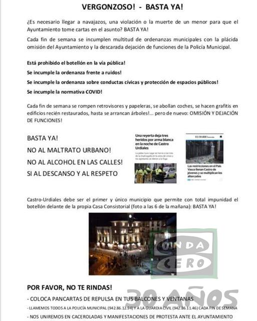 Se piden soluciones para mejorar la seguridad de Castro