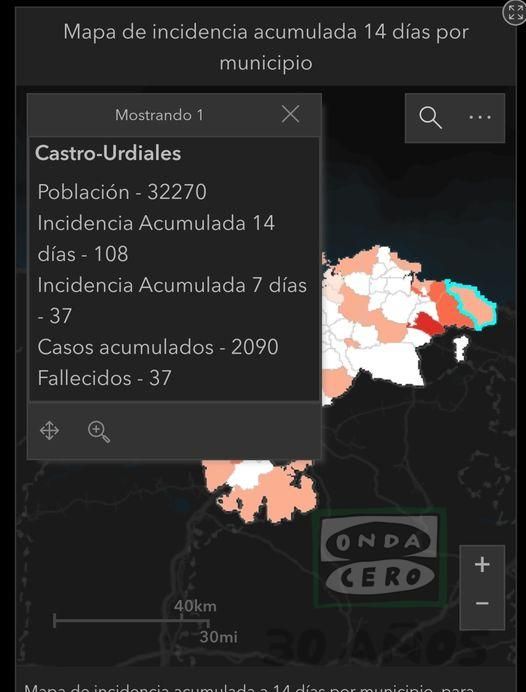 Castro Urdiales registra un nuevo fallecimiento por covid