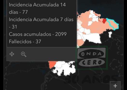Un único positivo y sigue bajando la incidencia por covid en Castro
