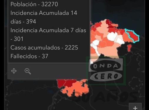 Se dispara la incidencia en Castro con trece nuevos casos