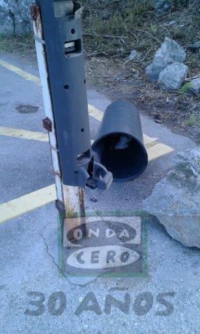 Diez papeleras destrozadas este fin de semana en Castro Urdiales