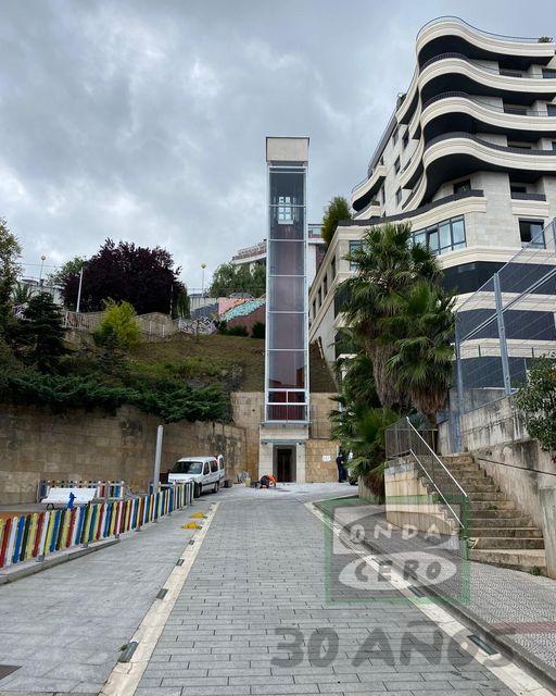 Se pone en marcha el ascensor de Santa Catalina