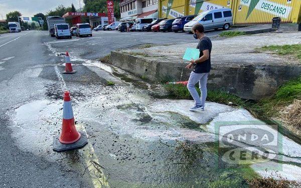 Obras de saneamiento en El Haya