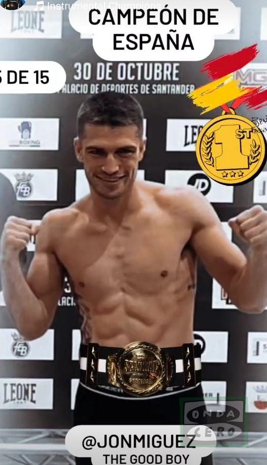 Jon Míguez revalida su título de campeón de España