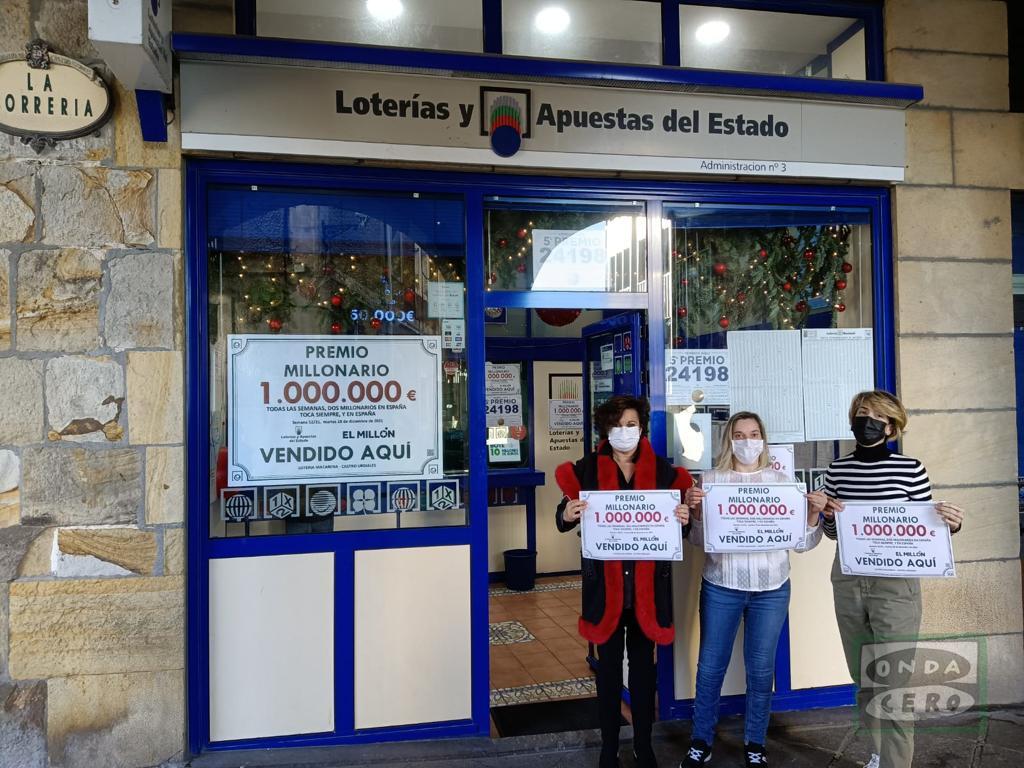 Loterías Macarena valida un premio de 1 millón de euros