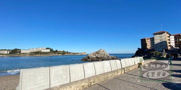 Hormigón contra las olas