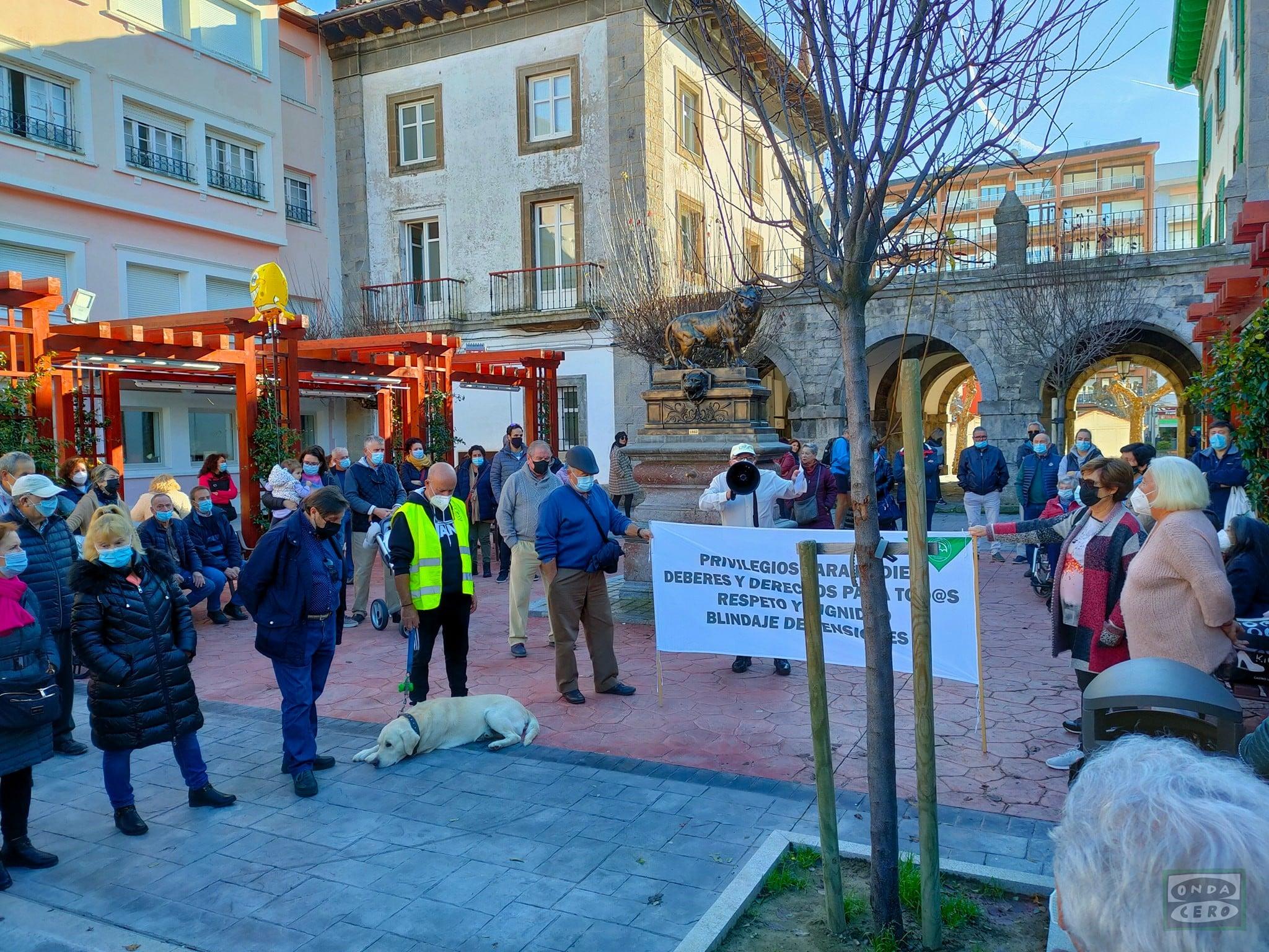 Manifestación para reclamar mejoras sanitarias