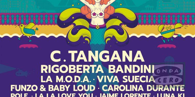 Cartel de conciertos del Festival Sónica de Castro Urdiales