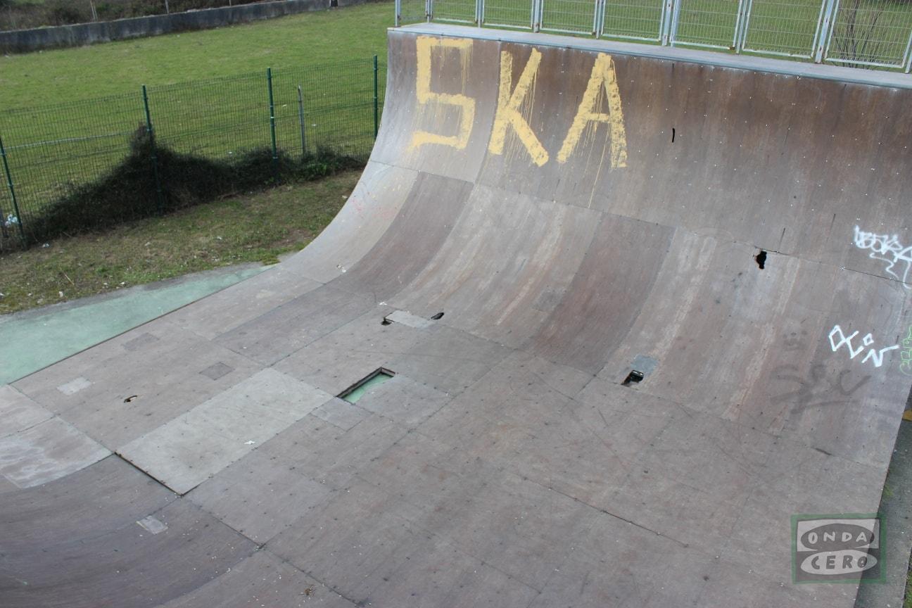 Mejoras en la pista de skate de Ballena