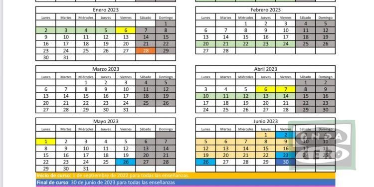 El próximo curso escolar arrancará el 8 de septiembre en Cantabria en infantil, primaria y educación especial y un día después en ESO y bachillerato