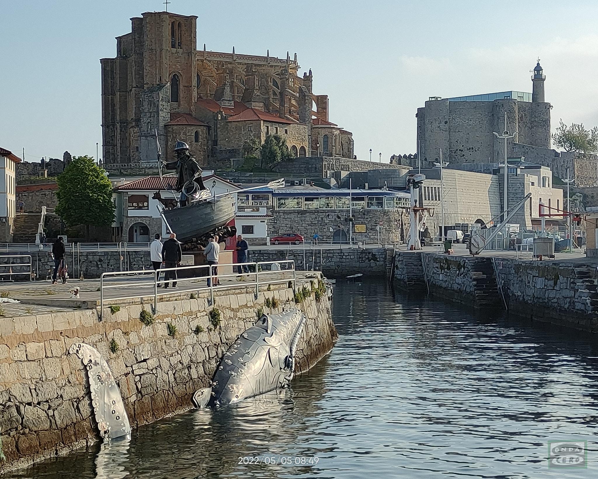 La escultura ballenera, una apuesta por el turismo marinero y las tradiciones castreñas