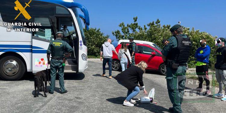 Macrofiesta en Castro Urdiales. Denuncias Guardia Civil