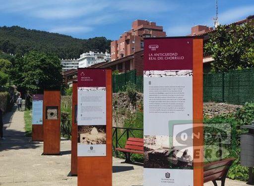 Renovados los paneles del centro de interpretación del acueducto del Chorrillo