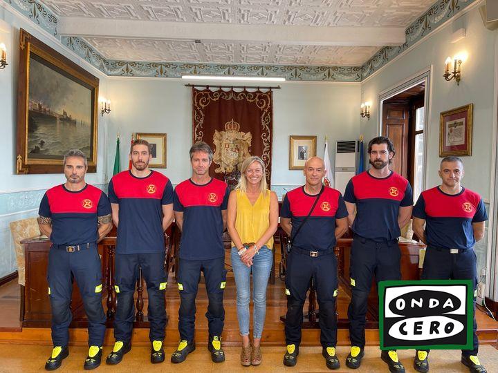 Incorporación de cinco nuevos bomberos al parque de Castro Urdiales