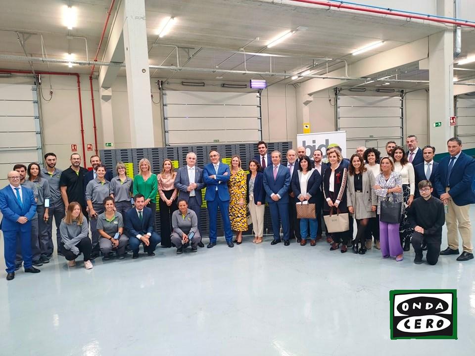 Inauguración de Bidafarma en el polígono de Vallegón