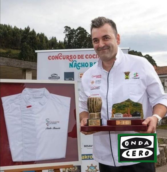 Borja Moncalvillo, ganador del Concurso regional de cocineros ‘Nacho Basurto’