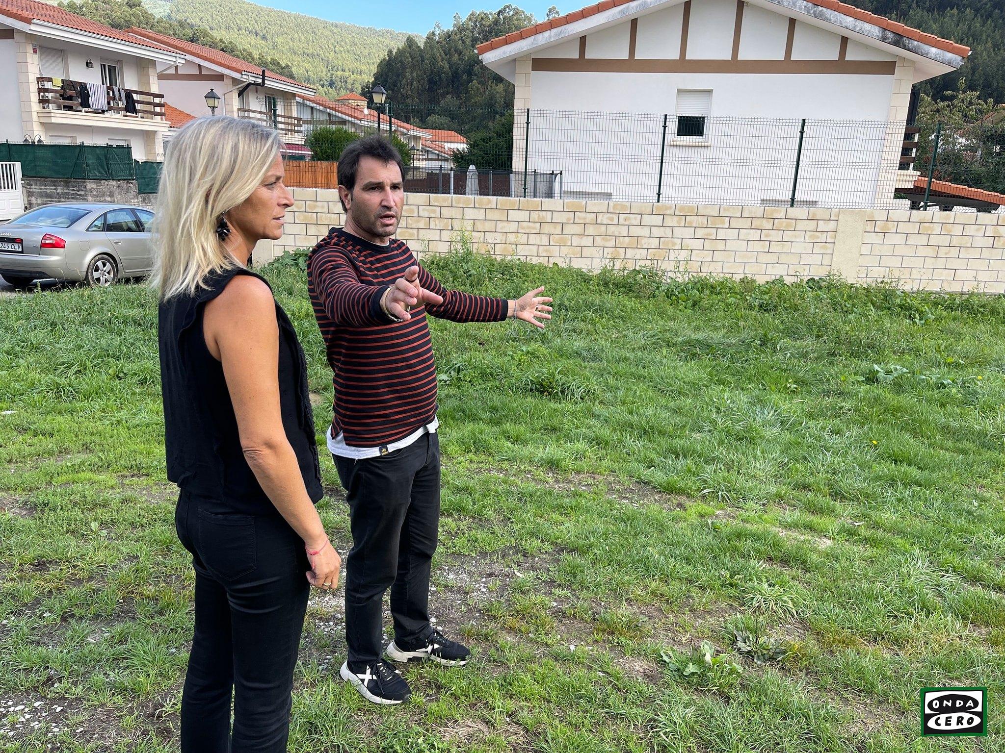 José Mari Liendo, satisfecho tras la adjudicación de las obras de la pista multideporte en Montealegre