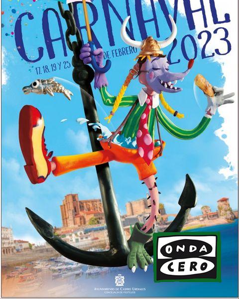 Masiva participación en el concurso desfile de disfraces del Carnaval de Castro