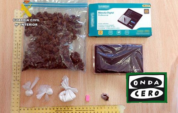 Tres detenidos por la Guardia Civil, por presunto tráfico de drogas al menudeo en Castro Urdiales, Laredo y El Astillero