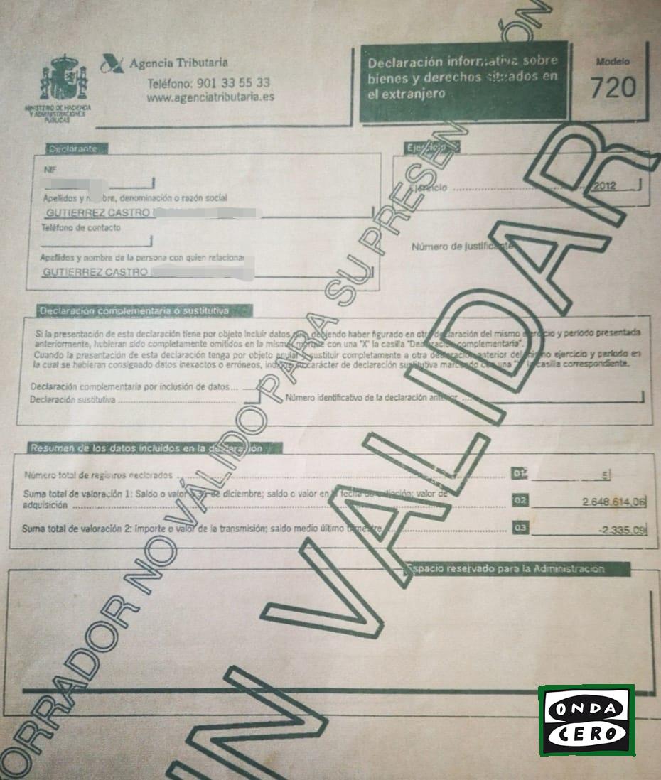 La Agencia tributaria abre una investigación sobre las acusaciones del dinero negro traído de Suiza para reflotar Conservas Lolín que desveló su ex Gerente en Onda Cero Castro