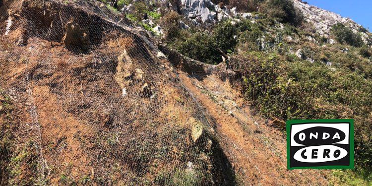 Finalizadas las obras de refuerzo de los taludes de Sonabia