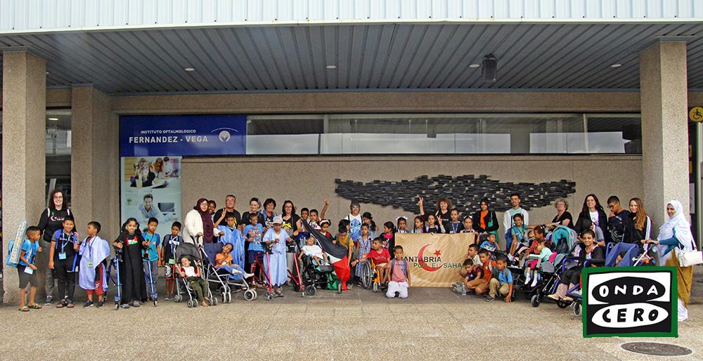 Cantabria por el Sáhara recibe a 39 niños saharauis del programa Vacaciones en paz