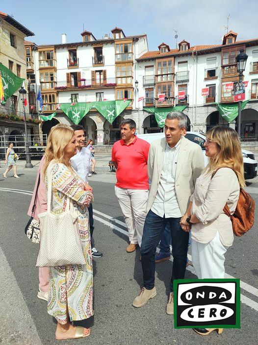 Zuloaga y Casares, de campaña en Castro