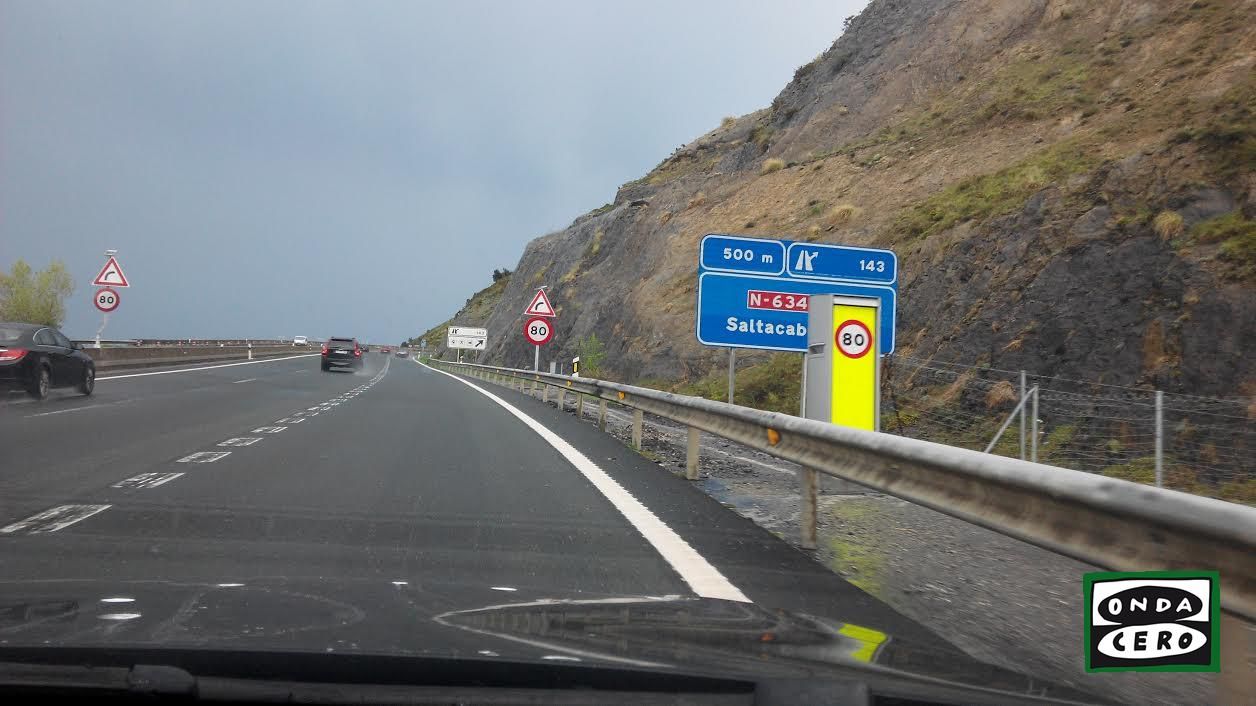 La Dirección general de Tráfico estudia la implantación de un radar de tramo en Saltacaballo