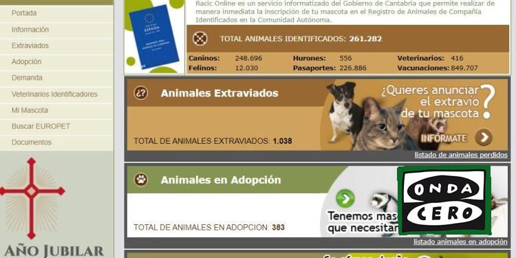 El Gobierno de Cantabria alerta de un incidente de seguridad informática que ha afectado a datos personales del Registro de animales de compañía