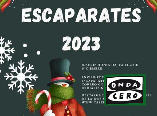 Convocado el concurso de escaparates navideños de Castro