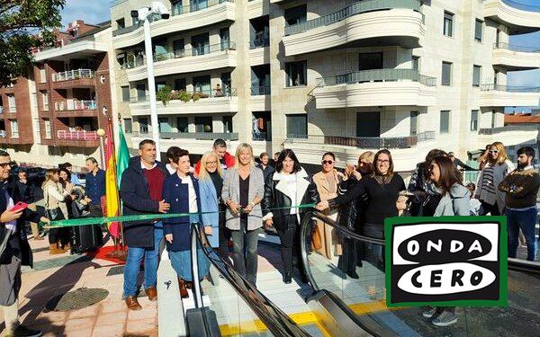 Inauguradas las primeras rampas mecánicas de Castro Urdiales que mejoran la accesibilidad a Santa Catalina