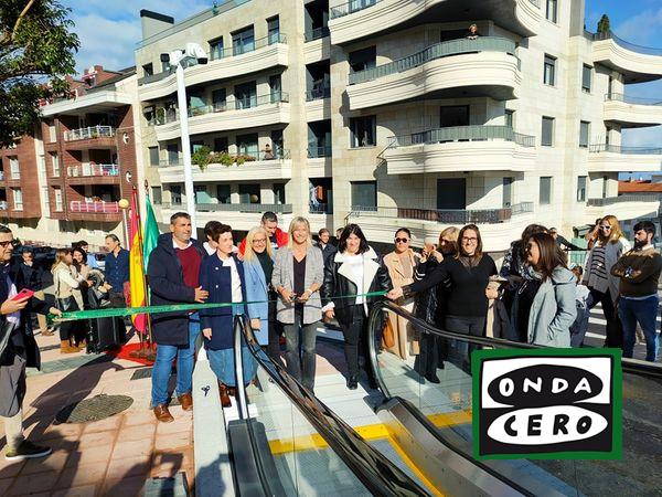 Inauguradas las primeras rampas mecánicas de Castro Urdiales que mejoran la accesibilidad a Santa Catalina