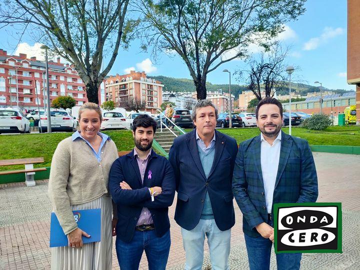 El PP denuncia el abandono y desprecio del gobierno de Sánchez hacia Cantabria y Castro por la paralización del proyecto de línea férrea entre Santander y Bilbao