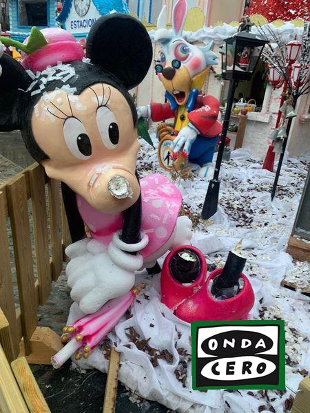 Sanción para los autores de los daños en la decoración navideña de Castro