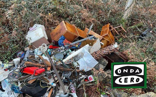 Identificado, gracias a la colaboración ciudadana,  el autor de dos vertidos de residuos en Ventoso y Alto de las Muñecas que se enfrenta a una multa de más de 3.000 euros