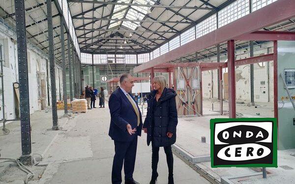 Para finales de año está prevista la finalización de las obras del mercado de Castro cuyas obras se han reanudado hoy con la visita del consejero de Fomento