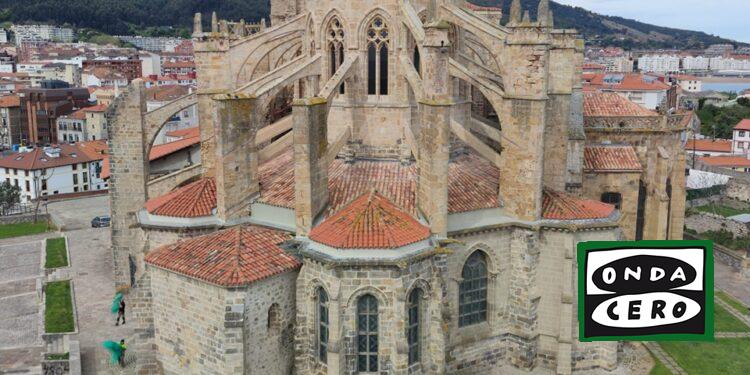 Concluyen las obras de consolidación estructural y restauración de los muros de la nave central de Santa María de Castro Urdiales