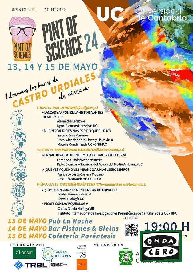 ‘Pint of science’ recala esta próxima semana en tres bares de Castro Urdiales