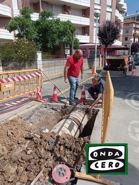 Reparada de urgencia una tubería en Urdiales que ocasionó ayer un corte del suministro de agua de 8 horas