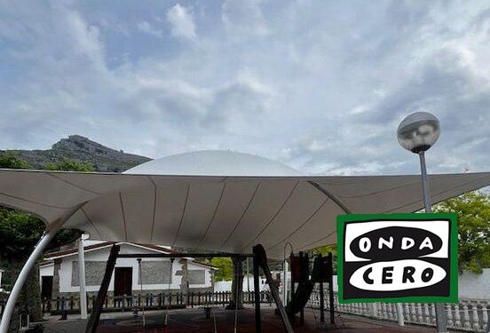 Finalizan las obras de cubrimiento del parque infantil de Oriñón