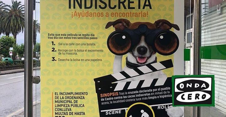 Castro lanza una campaña de concienciación sobre la recogida de los excrementos caninos y sobre el servicio de recogida de enseres voluminosos