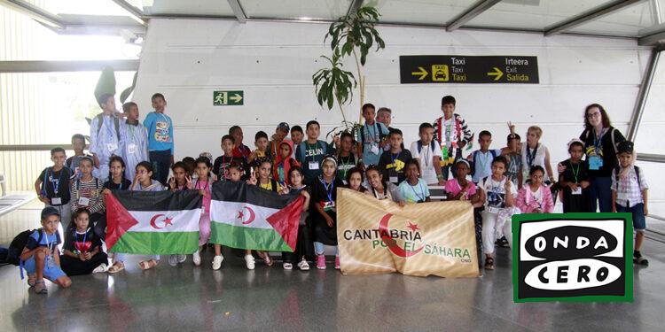 Cantabria por el Sáhara recibe a 55 niños saharauis del programa Vacaciones en Paz
