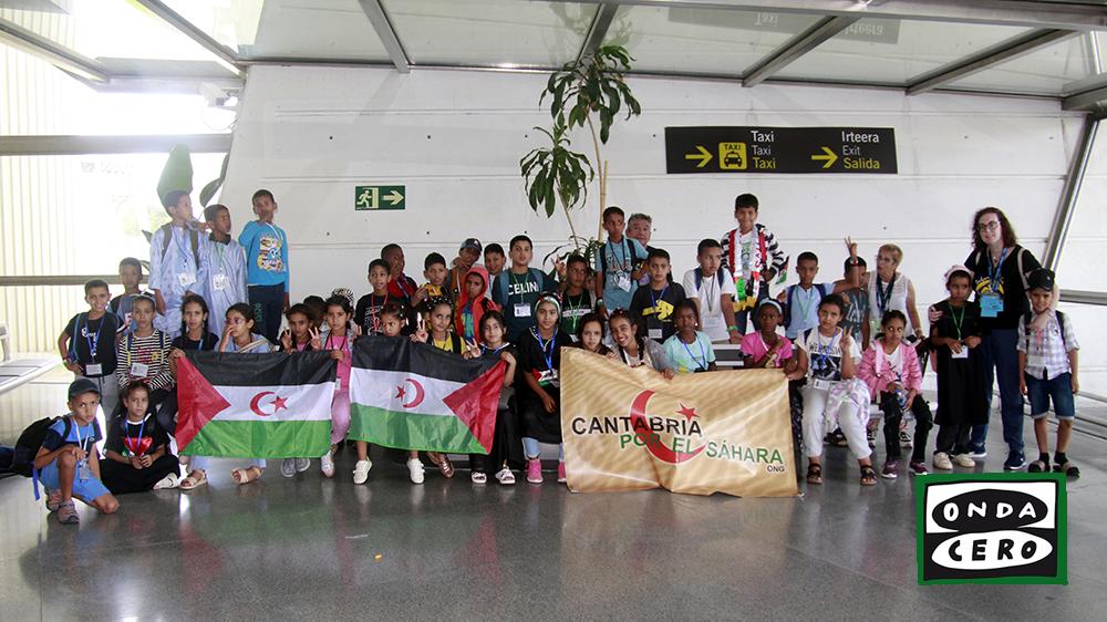 Cantabria por el Sáhara recibe a 55 niños saharauis del programa Vacaciones en Paz