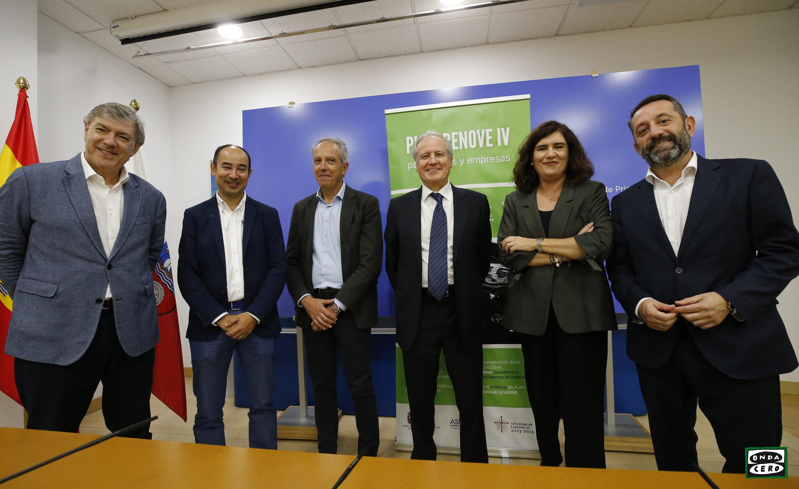El Gobierno regional lanza un nuevo Plan Renove con un millón de euros para renovar la flota de vehículos de Cantabria, dinamizar el sector y promover la movilidad sostenible