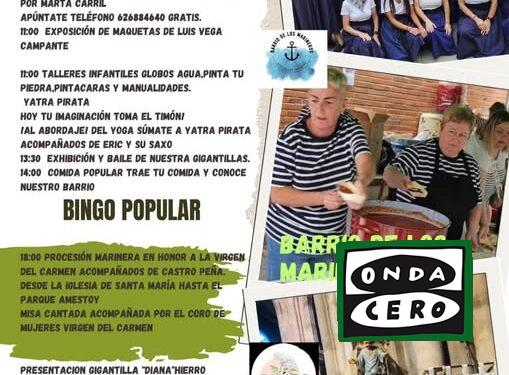 Castro Urdiales honrará este miércoles a la Virgen del Carmen con la tradicional procesión marinera y una mejillonada popular