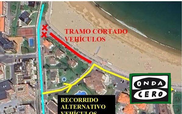 La próxima semana comienzan las obras de mejora de la red de saneamiento de Brazomar que afectarán al tráfico rodado en la Avenida de la playa