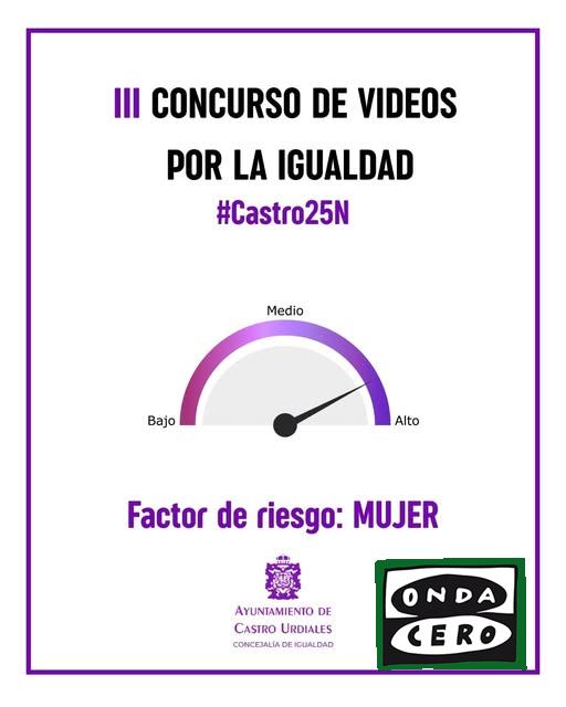 El Ayuntamiento de Castro Urdiales convoca la III edición del concurso de vídeos por la igualdad en redes sociales